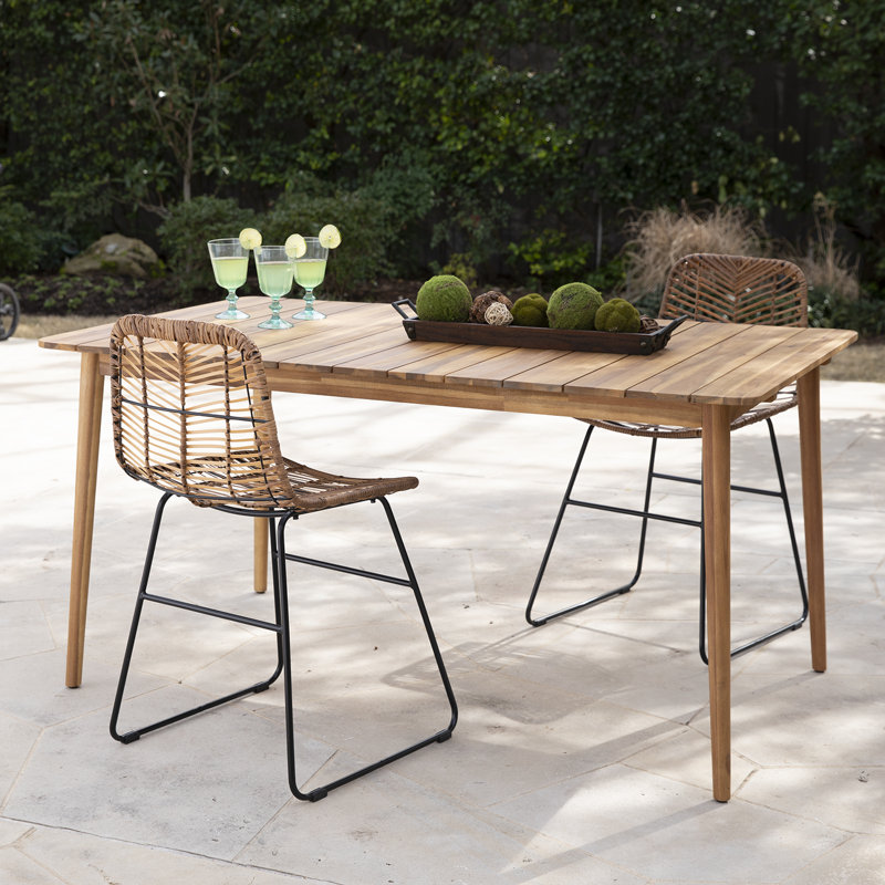 Ila Solid Wood Dining Table