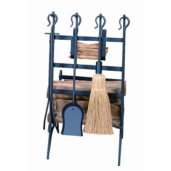 Uniflame 4 Piece Fireplace Tool Set & Reviews Wayfair