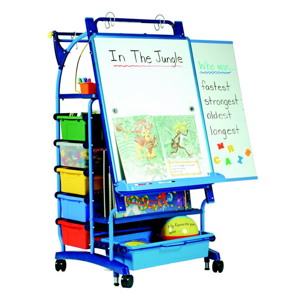 Copernicus Royal Premium Inspiration Double Sided Teaching Cart with Bins & Reviews Wayfair