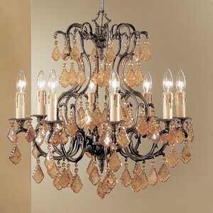 Parisian 8-Light Crystal Chandelier