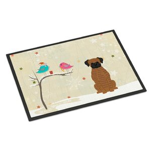 Christmas Presents Between Friends Boxer Doormat