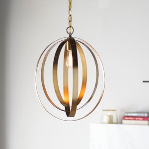 Arango 1-Light Globe Pendant