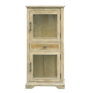 Riendeau Glass 2 Door Accent Cabinet