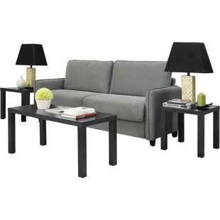 Black Coffee Table Sets You Ll Love Wayfair Black Coffee Table Sets
