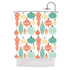 Mixed Ornamentsu00a0Shower Curtain