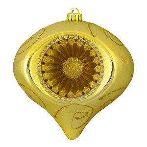 Retro Reflector Shatterproof Christmas Onion Ornament