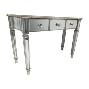 Small Mirrored Console Table Wayfair Co Uk Andover Mirrored Console Table