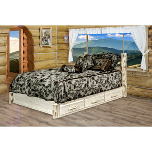 Abordale Storage Platform Bed by Loon Peak