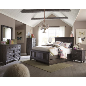 Delpha Panel Configurable Bedroom Set