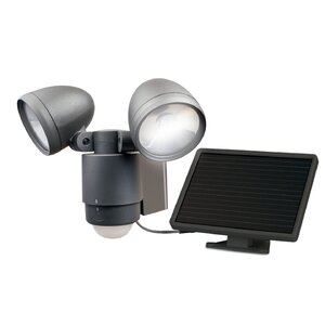 Solar Dual Head Security LED Flood Light