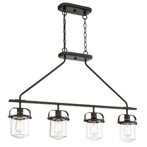 Burroway 4-Light Kitchen Island Pendant