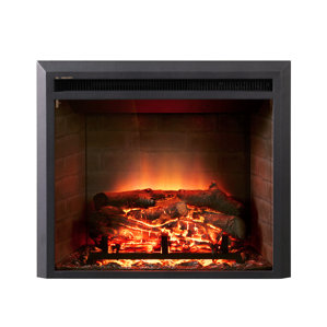 LED Wall Mount Electric Fireplace Insert by Dynasty Fireplaces