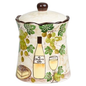 Grape Ceramic 2.35 qt. Cookie Jar