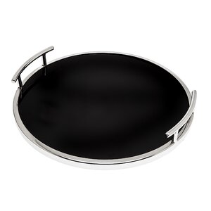 Handled Round Serving Tray