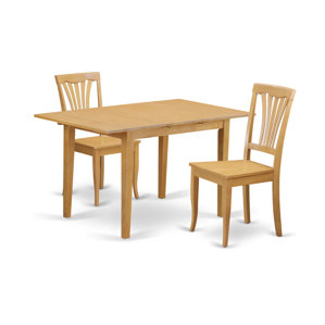 Phoenixville 3 Piece Dining Set by Three Posts