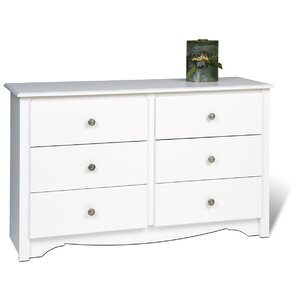 Sybil Condo 6 Drawer Double Dresser