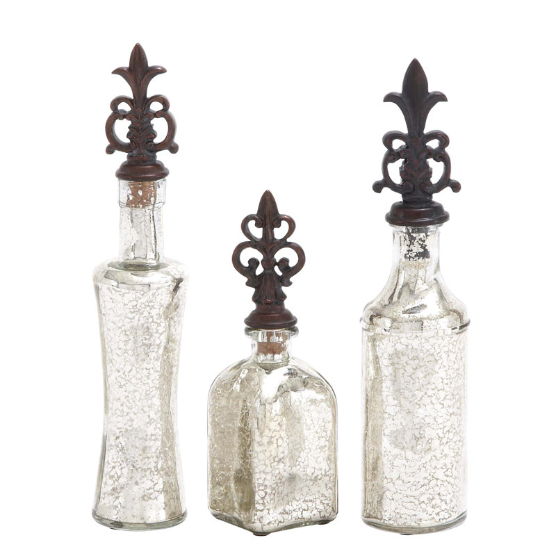 Merignac 3 Piece Decorative Bottle Set Joss & Main