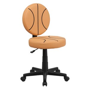 Lynda Basketball Mid-Back Kids Desk Chair