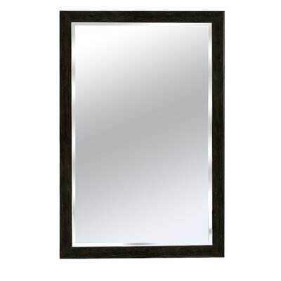 Modern & Contemporary Thin Black Frame Mirror | AllModern