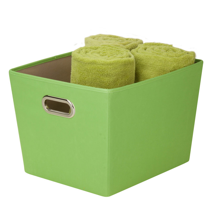 Honey Can Do Decorative Storage Bin with Handle & Reviews Wayfair