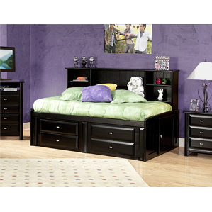 Eldon Twin Mate's Configurable Bedroom Set with Bookcase and Storage by Harriet Bee