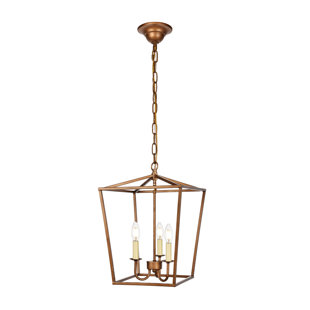 Foyer Gold Pendants You Ll Love Wayfair Quickview