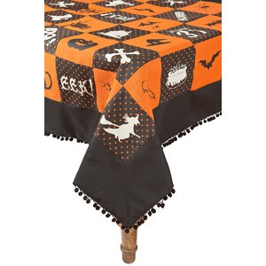 Halloween Patchwork Table Cloth