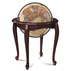 Queen Anne Antique World Globe