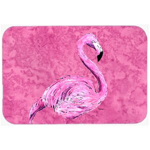 Flamingo on Pink Kitchen/Bath Mat