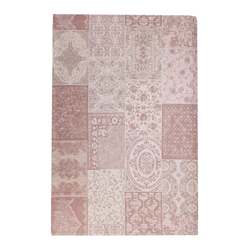 Wildon Home Matrix Dusky Pink Area Rug Wayfair.co.uk