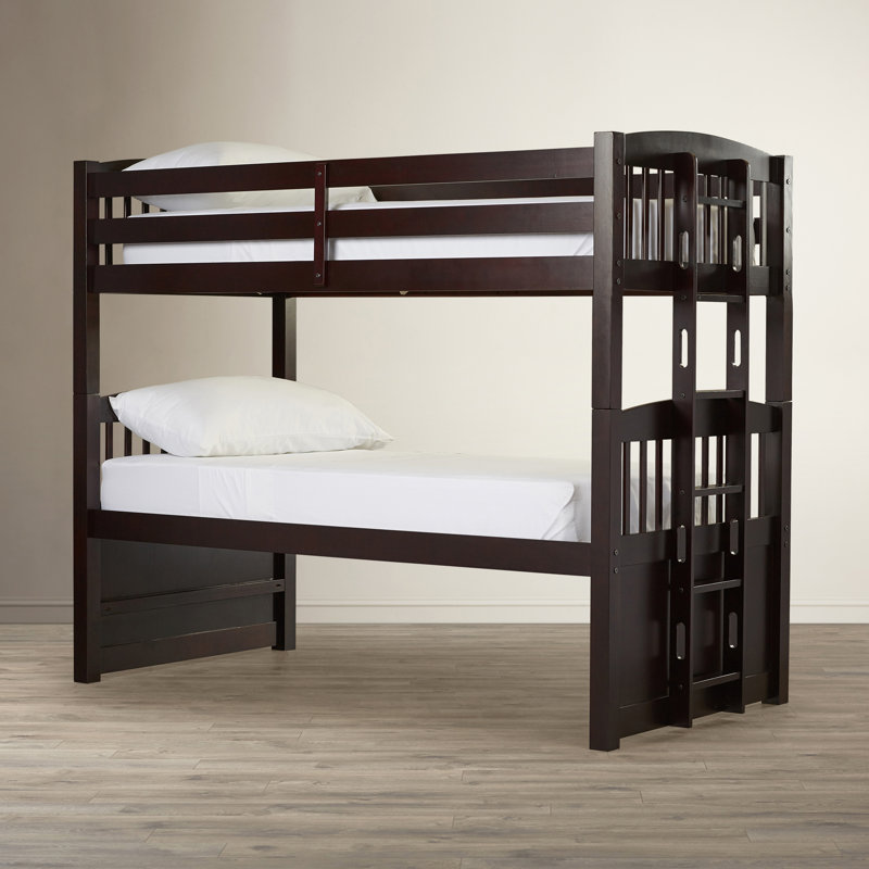Viv Rae Grier Hammond Twin Over Bunk Bed With Ladder Grier Hammond Twin Over Bunk Bed With Ladder