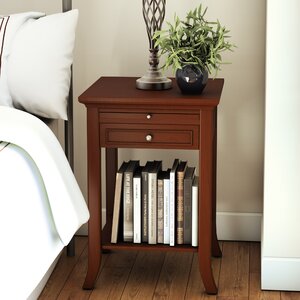 American Heritage End Table With Storage