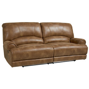 Leiters Manual Motion Reclining Sofa by Andover Mills