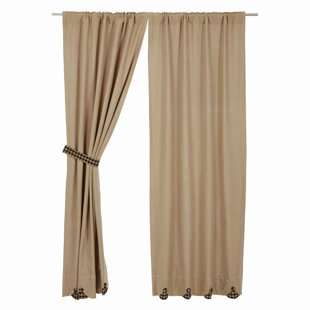 Lined Burlap Curtains Wayfair Quickview