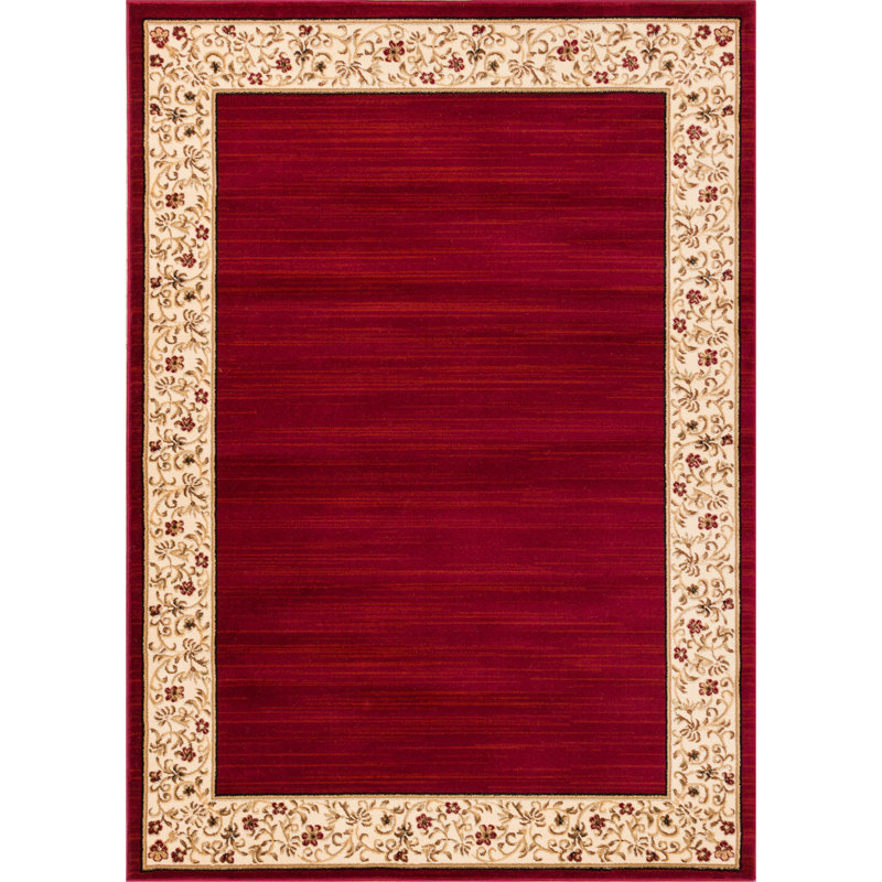 Winston Porter Capel Red Area Rug & Reviews Wayfair