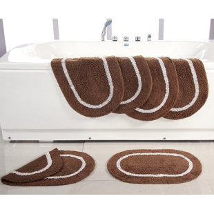 4 X 6 Bathroom Rugs Wayfair Landisburg Reversible Bath Rug Set Of 6
