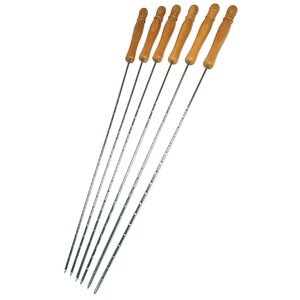 Grill Pro Deluxe Skewer (Set of 6)