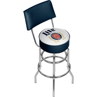 Miller Lite Bar Stools Wayfair Miller Lite Retro 31 Swivel Bar Stool