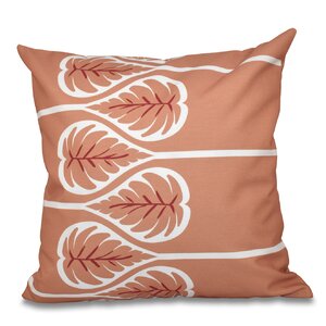 Hilde 1 Floral Print Throw Pillow