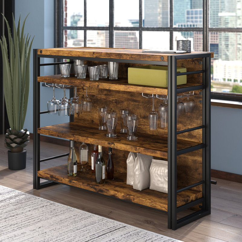 Felicita Bar With Wine Storage Reviews Joss Main Felicita Bar With Wine Storage