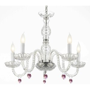Venetian 5-Light Candle-Style Chandelier