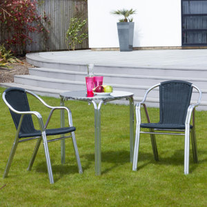 2-Sitzer Loungemöbel-Set Cappuccino aus Rattan ..