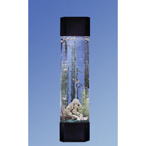 Aqua 30 Gallon Tower Pentagon Aquarium Kit