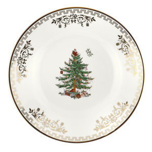 Christmas Tree Bread and Butter Plate (Set of 4)