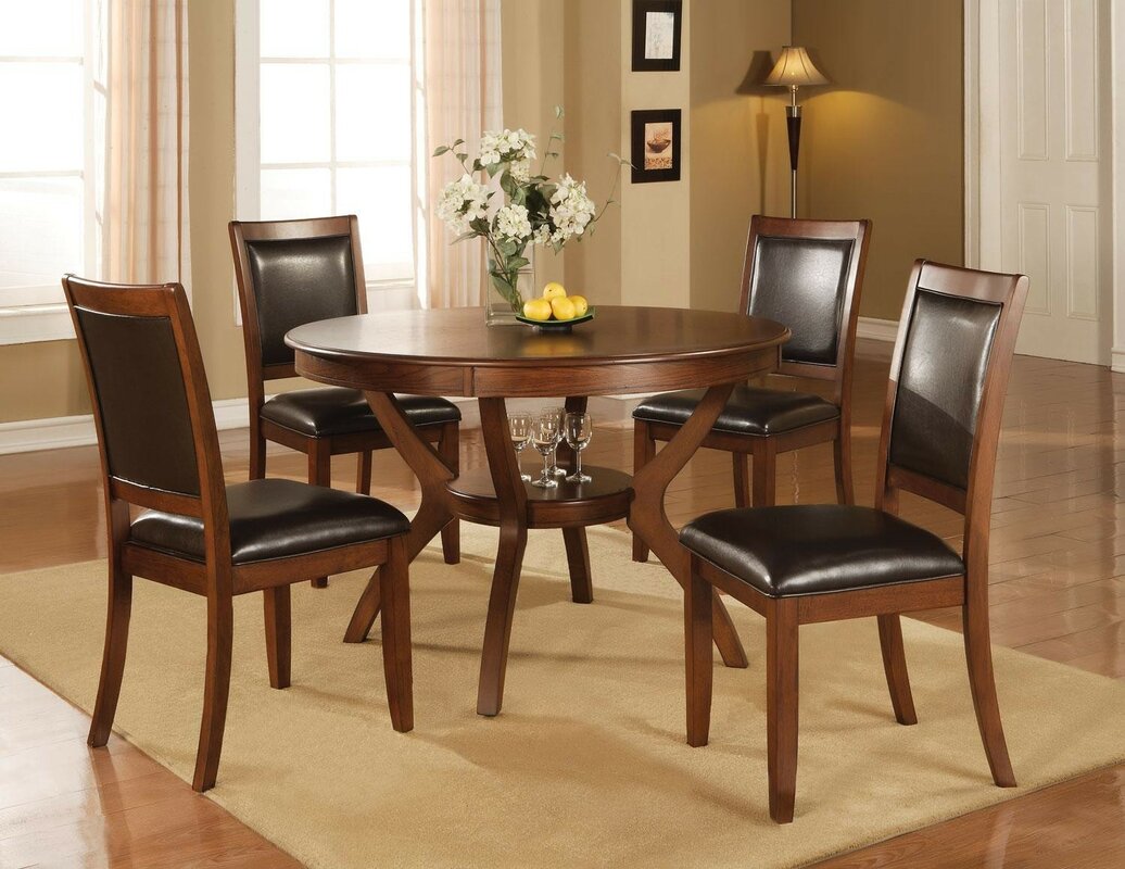 Infini Furnishings 5 Piece Dining Set & Reviews | Wayfair