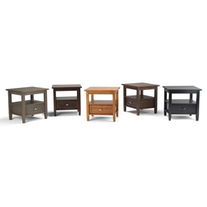 Gendron End Table With Storage by And..