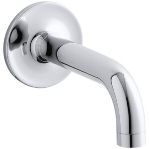 Purist Wall-Mount Non-Diverter Bath Spout, 90-Degrees