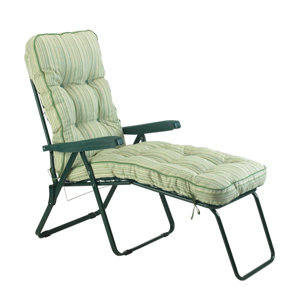 Gartenliege Deluxe mit Auflage von Glendale Leis..