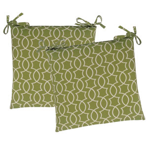 Maryville Tufted Indoor/Outdoor Dining Chair Cushion (Set of 2)