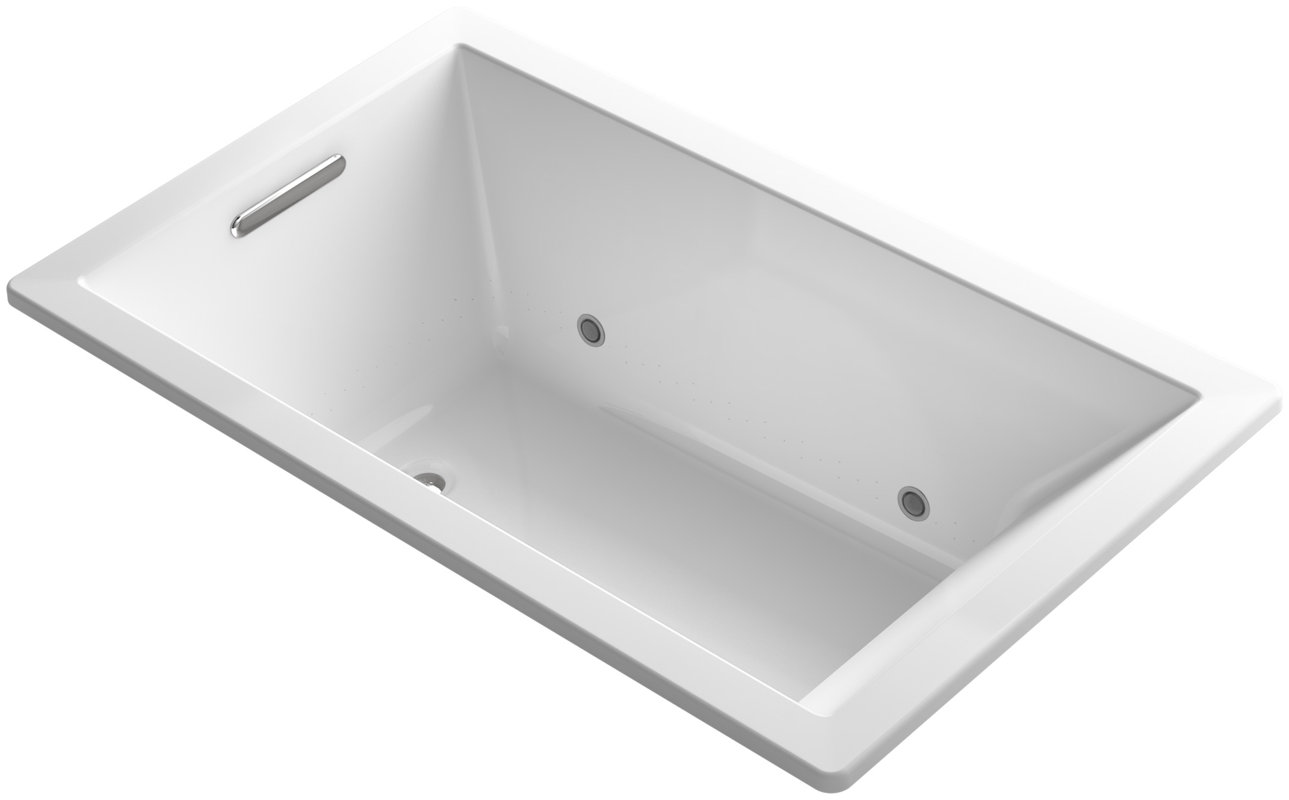 Kohler Underscore 60" x 36" Air Bathtub Wayfair